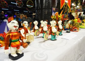 Quầy sản phẩm thủ công Việt Nam. Hình: UGVF.