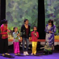 Học sinh trường Về nguồn trong các hoạt động văn hóa